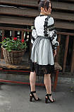 Жіноча вишита сукня з короткою спідницею, фото 2