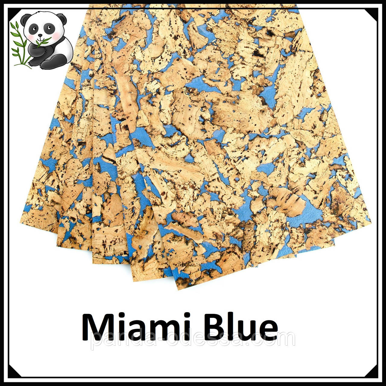 Пробкові панелі (шпалери) Miami Blue TM Egen 600*300*3 мм