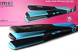 Плойка для волосся Kemei JB-KM 2209 2в1 | Щипці | Утюжек | Плойка-утюжек | Гофре, фото 2