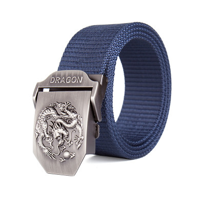 Ремінь темно-синій DRAGON, фото 1