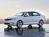 Авточохли Skoda Rapid 2012- (з/сп. цілісна) Nika, фото 10