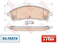 Комплект тормозных колодок TRW GDB4451 (OEM 18047988; 18047994) Cadillac SRX 1st Generation