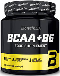 BCAA + B6 BioTech 340 таблеток