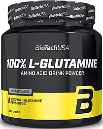 Глютамін 100% L-Glutamine BioTech 240 г