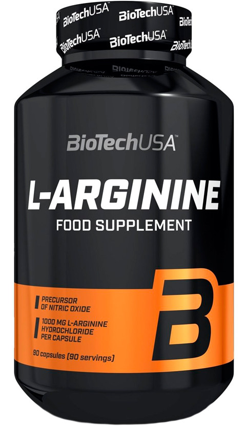 Аргінін L-Arginine BioTech 90 капсул, фото 1