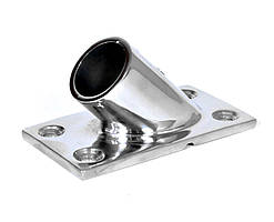 Основа стійки леєра 22,2 мм, 45° неіржавка сталь 3461422