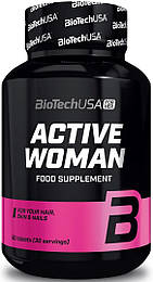 Вітаміни Active Woman BioTech 60 таблеток