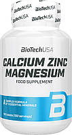 Calcium Zinc Magnesium BioTech 100 таблеток