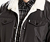 Зимова куртка Levis Trucker Sherpa — Slick Grafite Nylon, фото 3