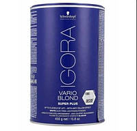 Беспылевой порошок Schwarzkopf осветление (белый) IGORA Vario Blond Super Plus 450 g (KG-24)