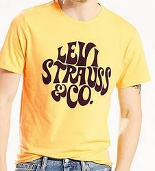 Чоловіча футболка Levi's® Graphic Tee — Golden Yellow