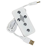 Заколисуючий центр Mastela 8105 м'ятний | колиска пульт, USB, таймер, москітна сітка, музика, льон, фото 10