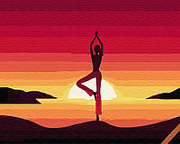 Картина по номерам Медитация на закате, 40х50 Brushme (GX34820)