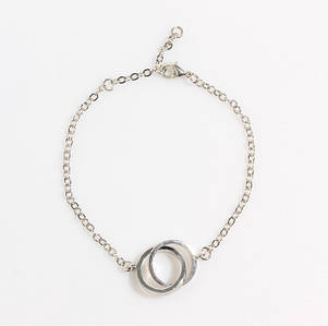 Корейський модний браслет BTS V Jin Taiheng Титанова сталь Закохані 2 кільця 20 см