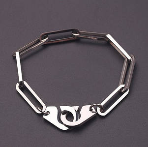 Браслет наручники сталевий 21,5 см