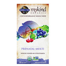 Пренатальні вітаміни для вагітних з цільних продуктів, 180 веганських таблеток, Garden of Life