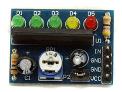 LED індикатор рівня сигналу/заряду KA2284 Arduino