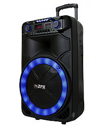 Професійна акумуляторна акустична система ZPX ZX7766 з бездротовим мікрофоном