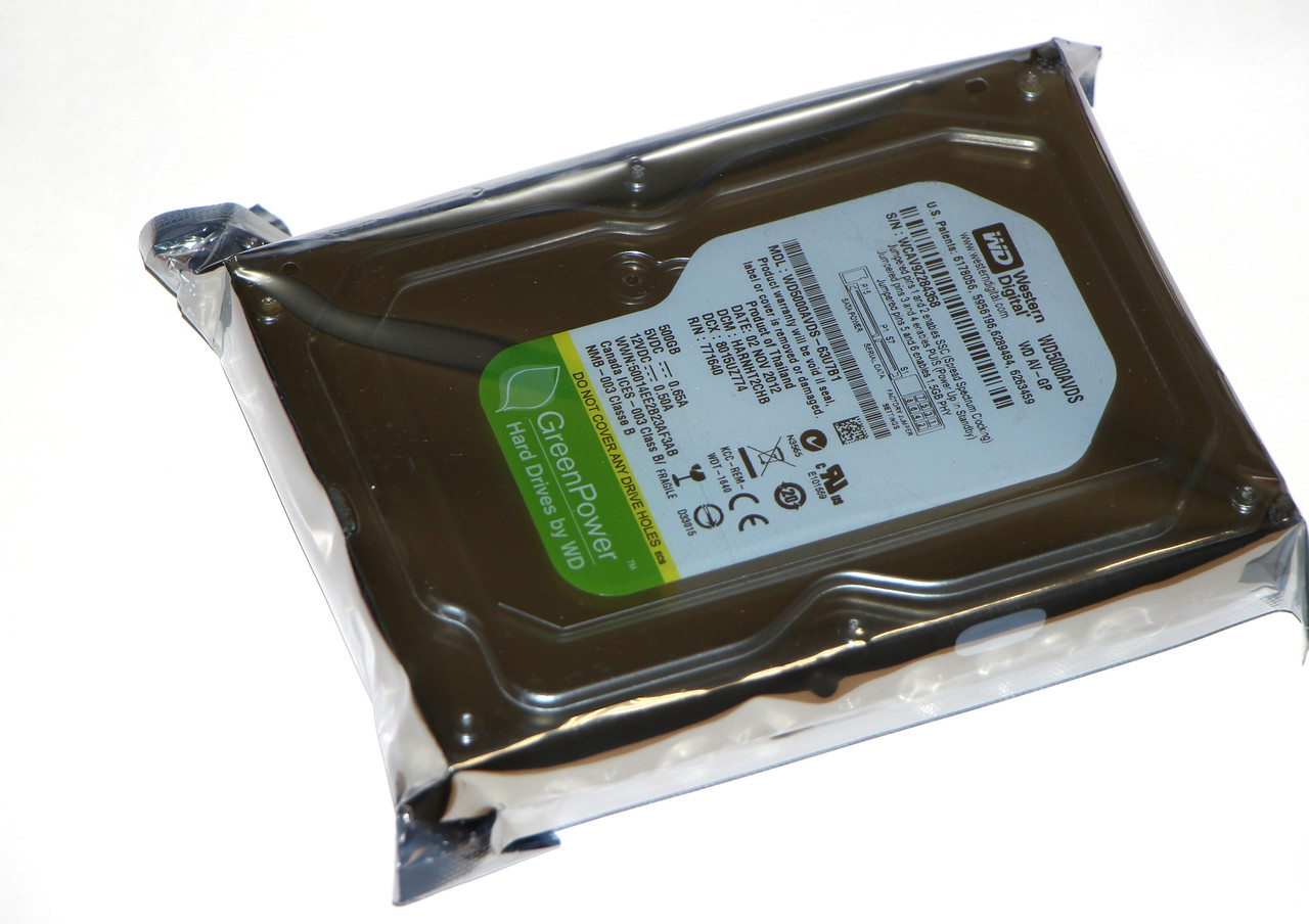 Жорсткий диск для ПК Western Digital AV-GP 500GB 32MB WD5000AVDS 3.5 SATA II (б/у)