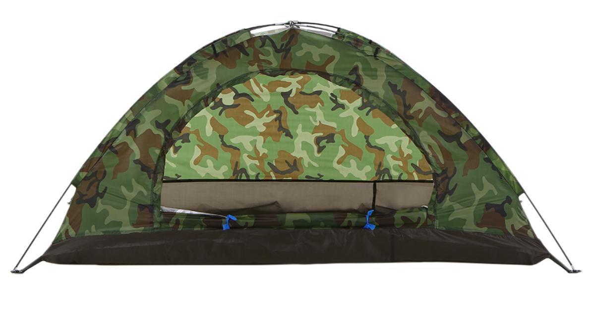 Уцінка! Намет туристичний чотиримісний Stenson HY-1130 2*2*1,35м R17758 Camo, фото 1