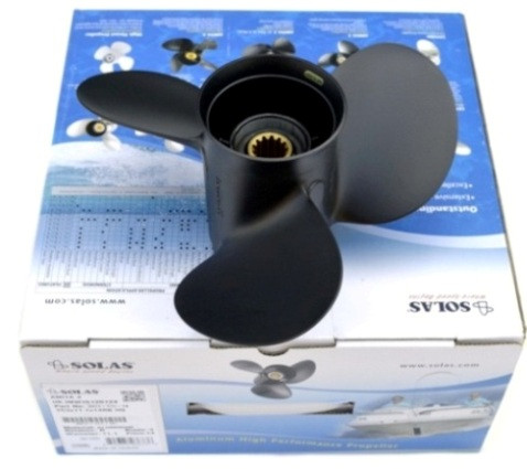 Гвинт Solas 13x21 гребний для човнового двигуна Yamaha, Tohatsu, Parsun