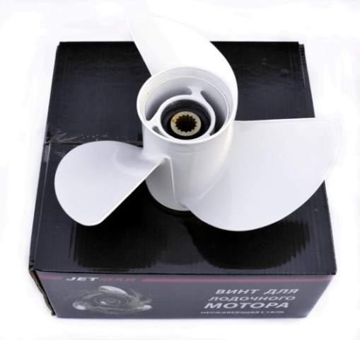 Гвинт Jetmar 11 3/8X12-G гребний для човнового двигуна Yamaha 40-50 кс
