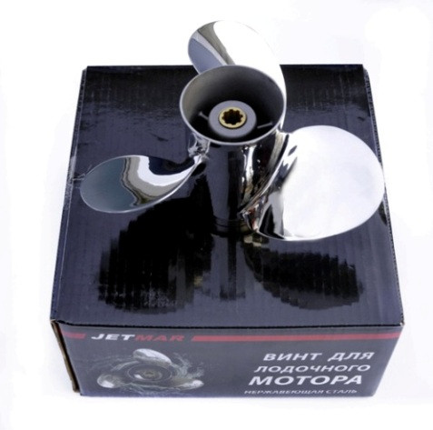 Гвинт нержавійка Jetmar 13x17-KL1 гребний для лодочных моторов Yamaha 85-115 кс