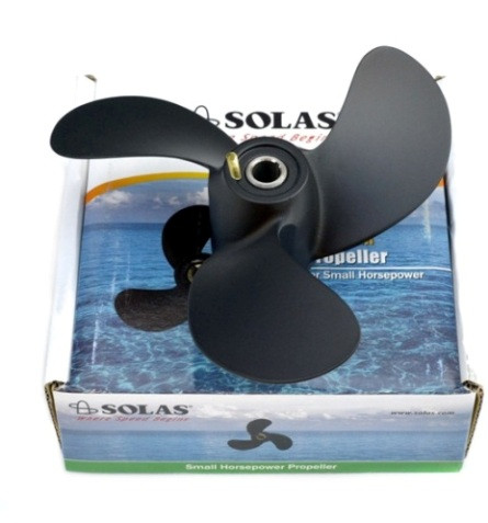 Гвинт Solas 3х7,25х6 пластиковий гребний на човнові мотори Mercury і Tohatsu 2.5-3.3 лс