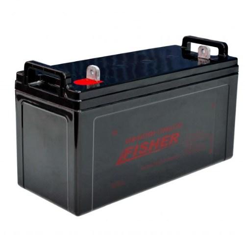 Тяговий 12В AGM акумулятор Fisher 120 Ач