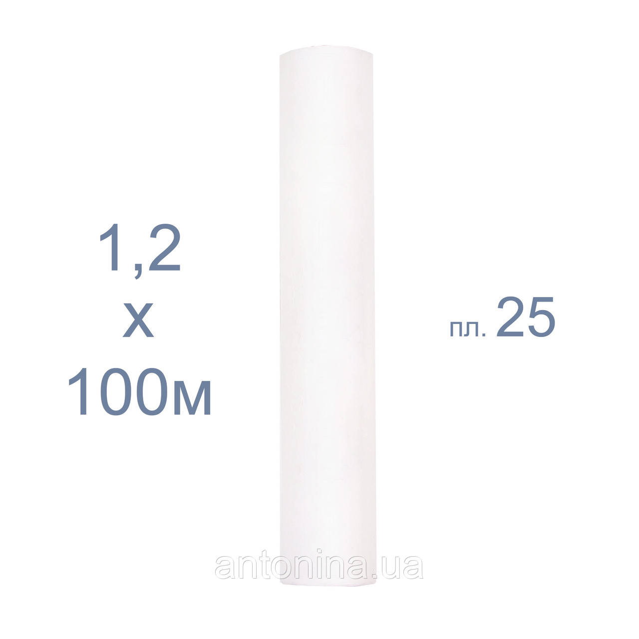 Простирадло одноразове біле 1,2х100м щільне, спанбонд, фото 1