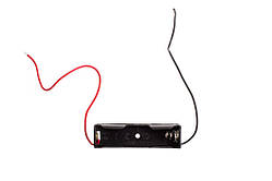 Касета для батарейки 1АА 17x58x14 з дротом 15 см