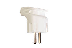 Мережева вилка кутова з/з Lemanso LMA027