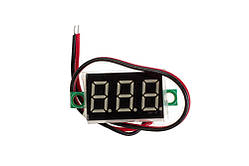 Вольтметр безкорпусний DC 5-30V червоний