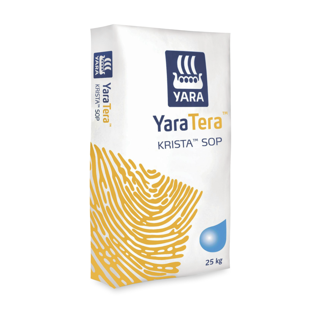 YaraTera KRISTA SOP (сульфат-калия), 25 кг - фото 1 - id-p1143625329