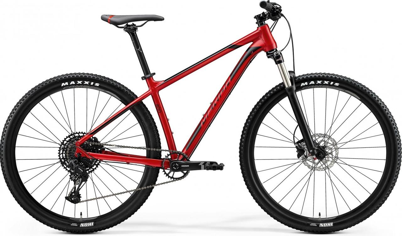 Велосипед MERIDA 2020 BIG.NINE 400 S SILK x'mas RED(BLACK/RED)