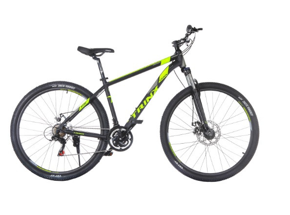 Велосипед TRINX M136 Pro 29"x18" Matt-Black-Grey-Green
