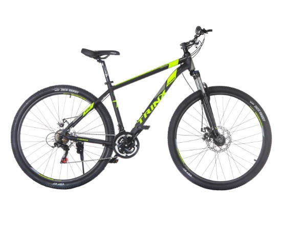 Велосипед TRINX M136 Pro 29"x18" Matt-Black-Grey-Green, фото 1