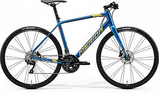 Велосипед MERIDA 2020 SPEEDER 400 S-M SILK OCEAN BLUE(GOLD/BLACK)