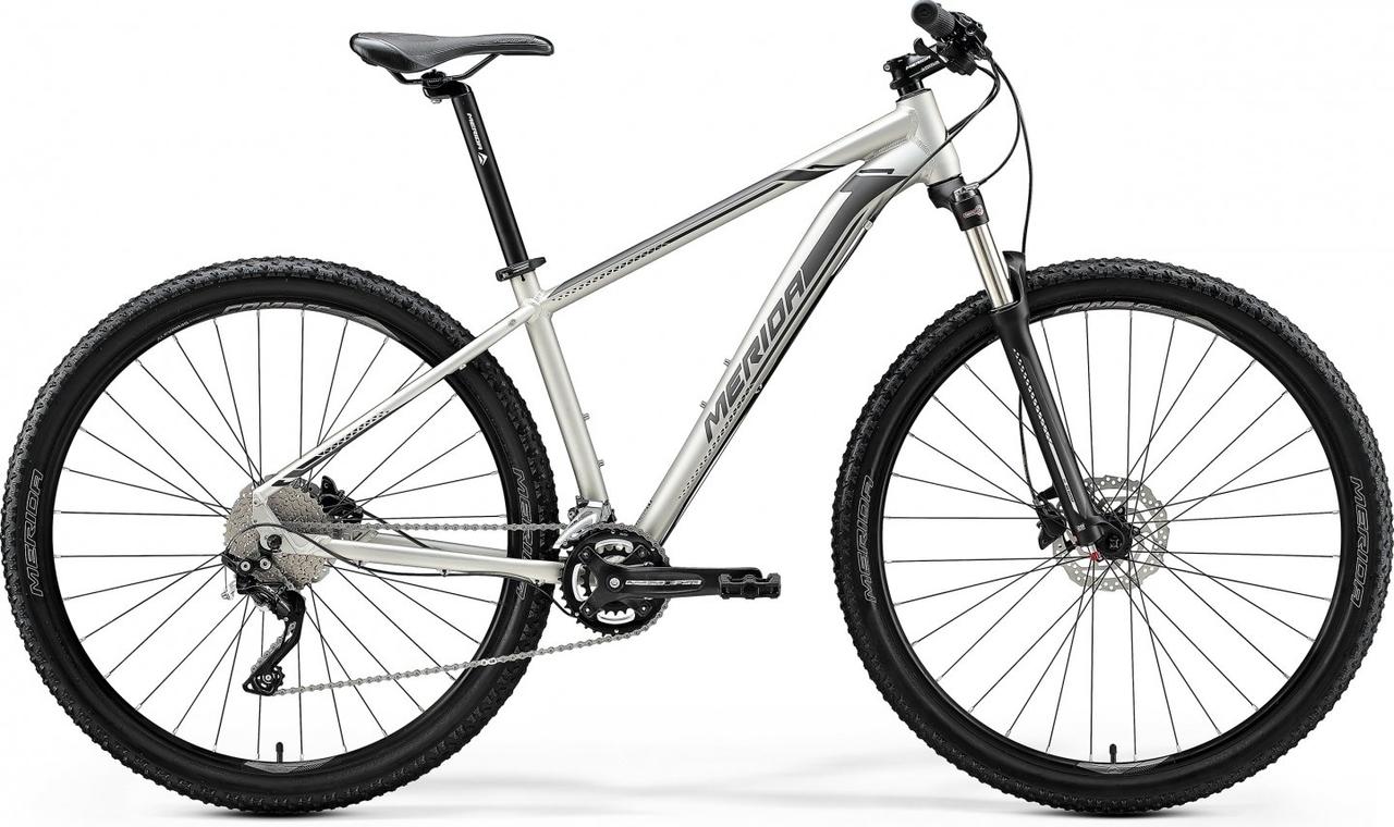 Велосипед MERIDA 2020 BIG.NINE 80 M MATT TITAN(BLACK/SILVER)