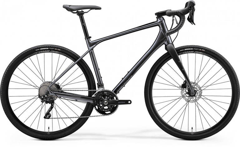 Велосипед MERIDA 2020 SILEX 400 M GLOSSY ANTHRACITE(MATT BLACK), фото 2