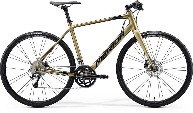 Велосипед MERIDA 2020 SPEEDER 300 M-L SHINY GOLD(BLACK), фото 1