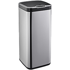 Сенсорне відро для сміття JAH 25 л (квадратне, колір металік)