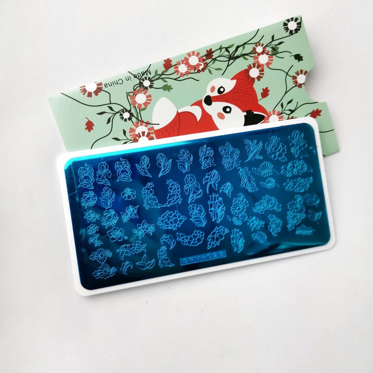 Пластина для стемпинга SPV-023