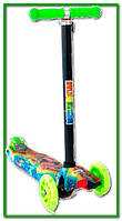Дитячий самокат Micmax Акварель