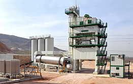 Стаціонарний асфальтний завод безперервної дії Сеѕап CDP 250 т/год