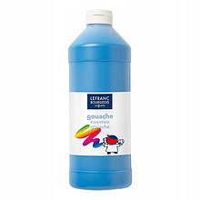 Фарба гуашєва-темпера, темно-синя, 1 л LB TEMPERA