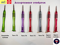 Отвертки для ремонта мелкой техники TORX T4 - красная