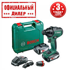 Акумуляторна дриль-шуруповерт Bosch AdvancedDrill 18 (18 В, 2.5 Ач, двошвидкісний)