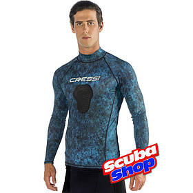 Рашгард Cressi Hunter Rash Guard BLUE для підводного полювання