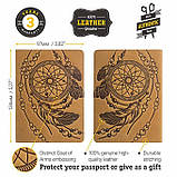 Обкладинка на паспорт SHVIGEL 15303 Жовта, Жовтий, фото 4